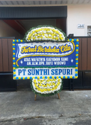 Papan Bunga Duka di Marang